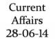 Current Affairs 28th June 2014
