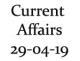 Current Affairs 29th April 2019 