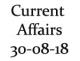 Current Affairs 30th August 2018