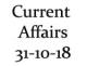 Current Affairs 31st October 2018