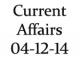 Current Affairs 4th December 2014