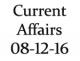 Current Affairs 8th December 2016