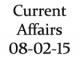 Current Affairs 8th February 2015
