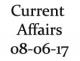 Current Affairs 8th June 2017