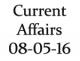 Current Affairs 8th May 2016
