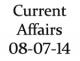 Current Affairs 8th July 2014