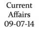 Current Affairs 9th July 2014