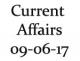 Current Affairs 9th June 2017