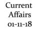 Current Affairs 1st November 2018