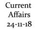 Current Affairs 24th November 2018