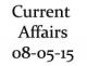Current Affairs 8th May 2015