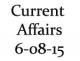 Current Affairs 6th August 2015