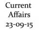Current Affairs 11th August 2015