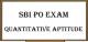 Quantitative aptitude preparation for SBI PO Exam