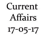Current Affairs 17th May 2017