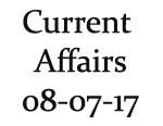 Current Affairs 8th July 2017