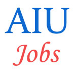 Association of Indian Universities Jobs