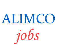 Artificial Limbs Manufacturing Corporation of India (ALIMCO) Jobs