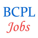 Upcoming 66 Executive Job posts in BCPL - February 2015