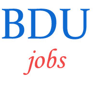 Teaching Jobs in Bharatidasan University (BDU)