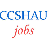 Teaching and non-Teaching Jobs in CCSHAU
