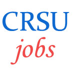Teaching Jobs in CRSU