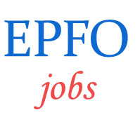 Social Security Assistant Jobs in EPFO