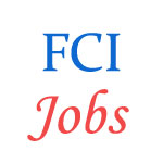 Various Jobs in Food Corporation of India