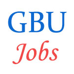 Various Jobs in Gautam Buddha University (GBU)