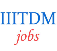 Teaching Jobs in IIITDM