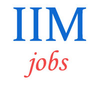 Experienced Non-Teaching Jobs in IIM