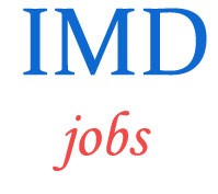 Scientist Jobs in Meteorological Department