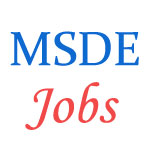 Various jobs in Ministry of Skill Development and Entrepreneurship  (MSDE)