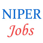Various Jobs in National Institute of Pharmaceutical Education and Research (NIPER)