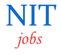 Teaching Jobs in NIT
