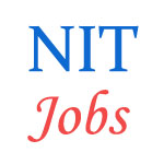 Various jobs in National Institute of Technology (NIT) - Tiruchirappalli 