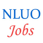 Various Jobs in National Law University Odisha (NLUO)
