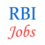 Research Positions in Grade -B in Reserve Bank of India (RBI)