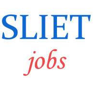 Teaching Jobs in SLIET