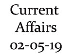 Current Affairs 2nd May 2019