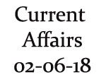 Current Affairs 2nd June 2018