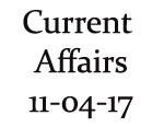 Current Affairs 11th April 2017