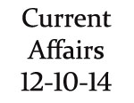 Current Affairs 12th October 2014