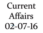 Current Affairs 2nd July 2016