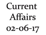 Current Affairs 2nd June 2017