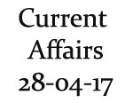 Current Affairs 28th April 2017
