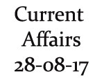 Current Affairs 28th August 2017