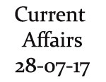 Current Affairs 28th July 2017