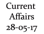 Current Affairs 28th May 2017