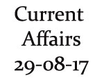 Current Affairs 29th August 2017